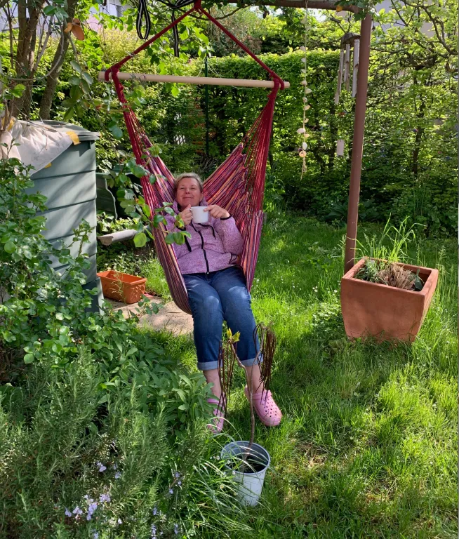 Seniorenwohnen: Chillen in der Hängematte