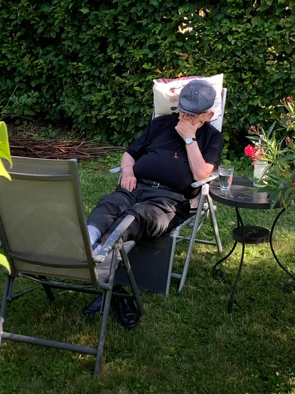 Seniorenwohnen: Entspannung im Garten